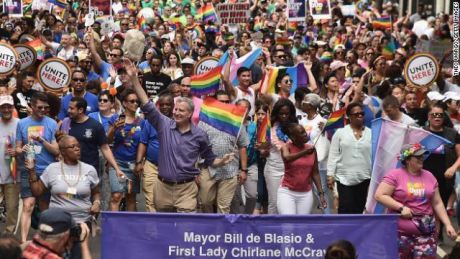 how many participated in nyc gay pride march 2018