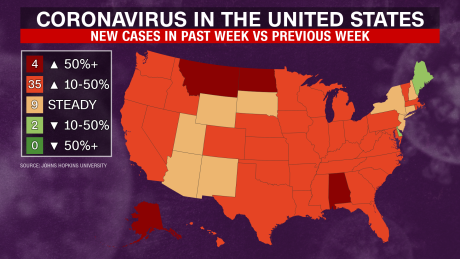 Coronavirus Map Us Cnn