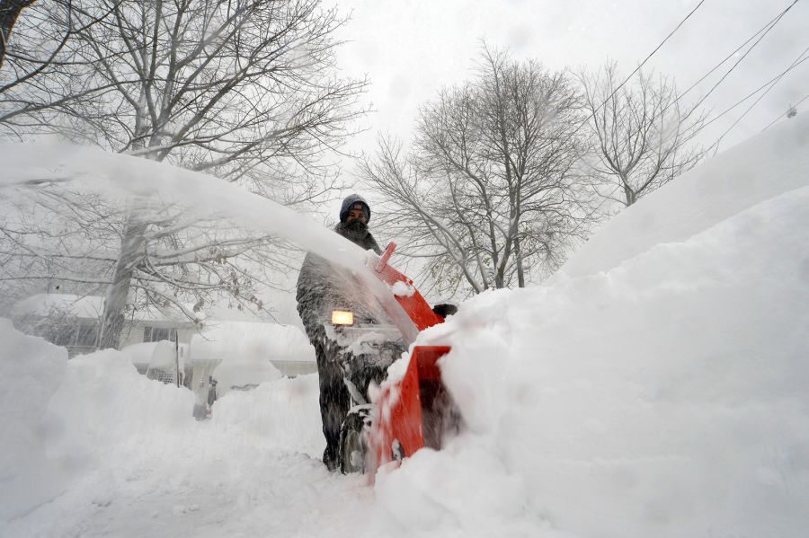 Lake-effect snow in Buffalo and Western New York