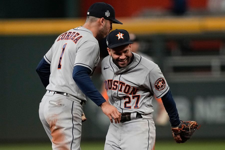 World Series Game 5: Houston Astros 9-5 Atlanta Braves – as it