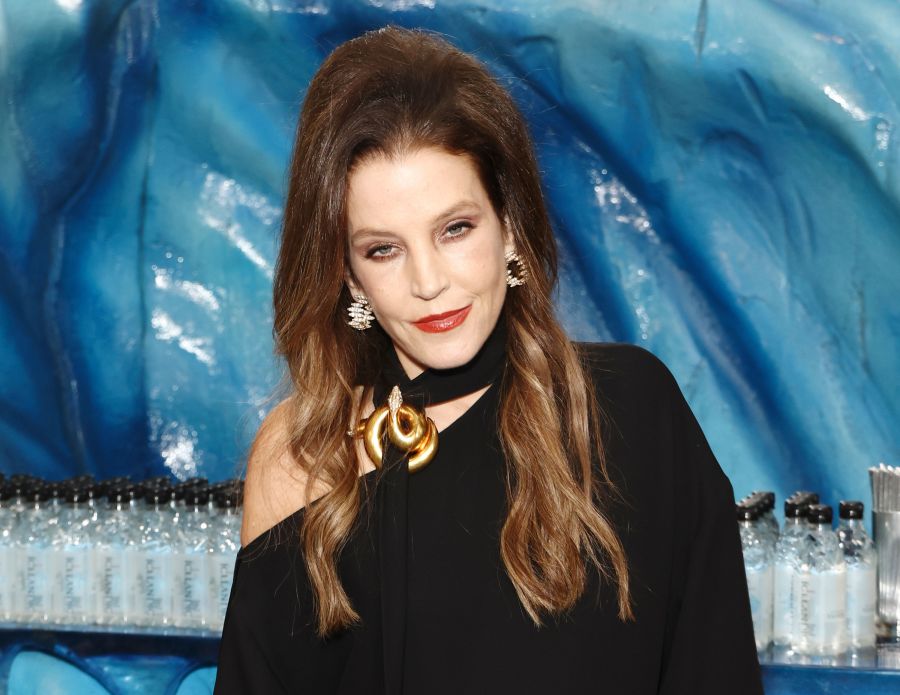 January 22, 2023 Lisa Marie Presley's memorial service at Graceland