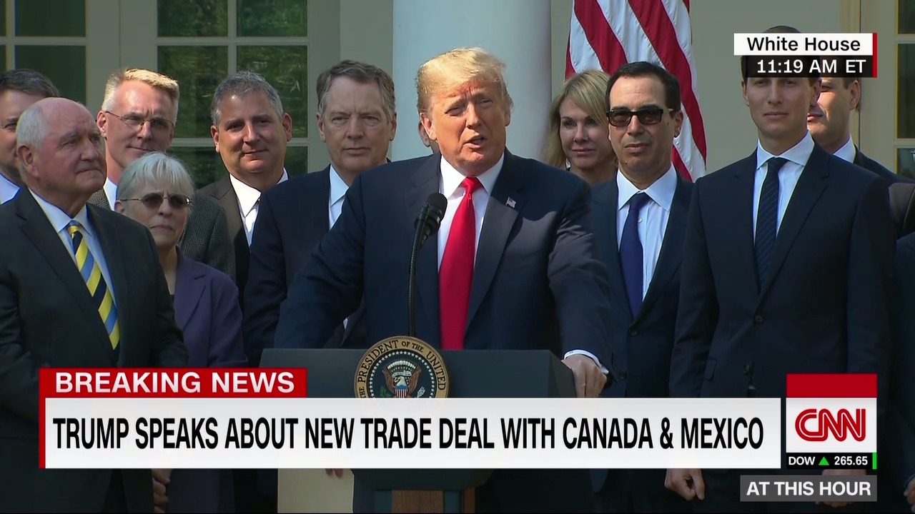 Trump Were Replacing Nafta Which Was Perhaps The Worst Trade Deal Ever Made