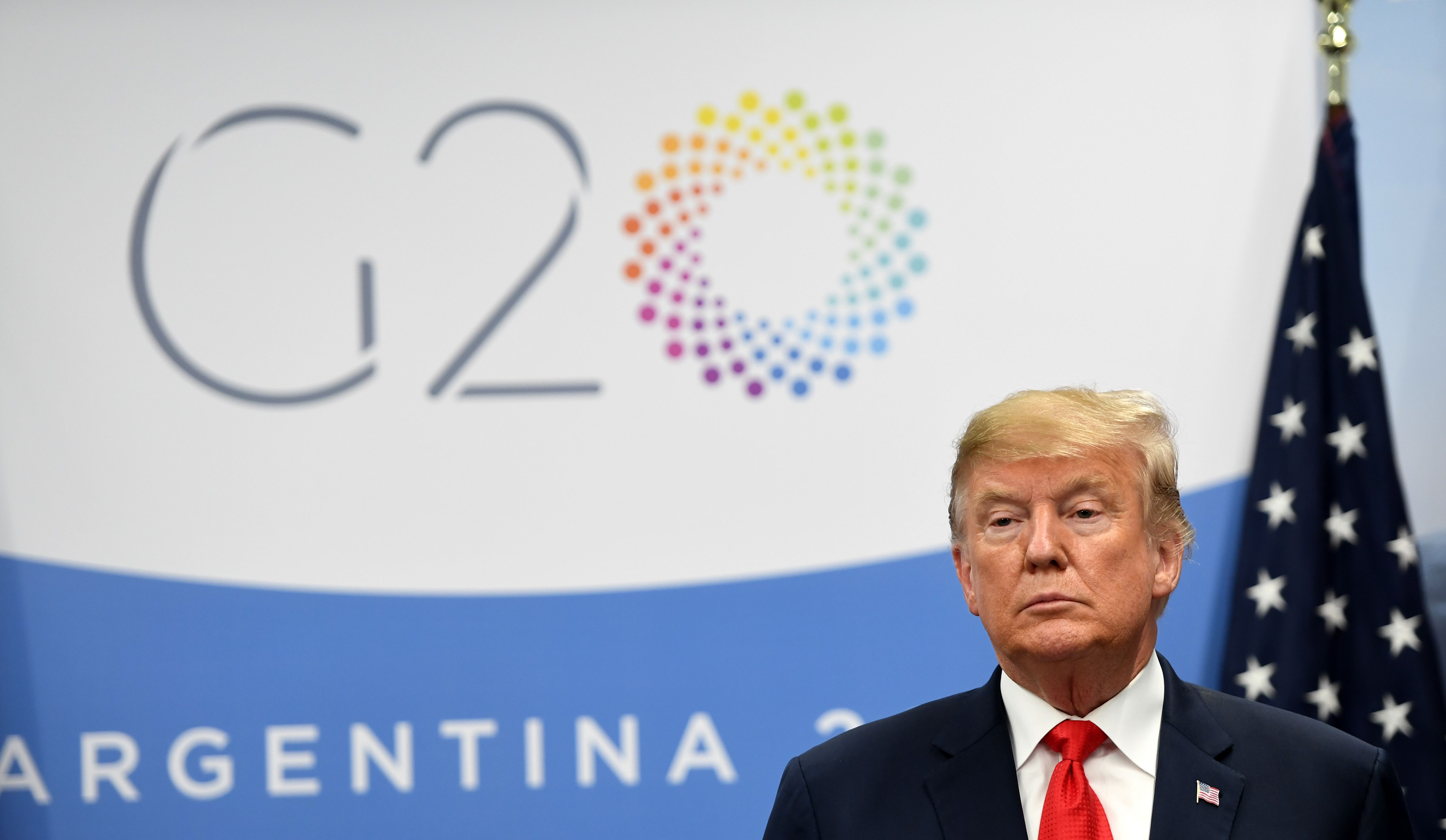 President Donald Trump attends G20 summit in Buenos Aires, November 30