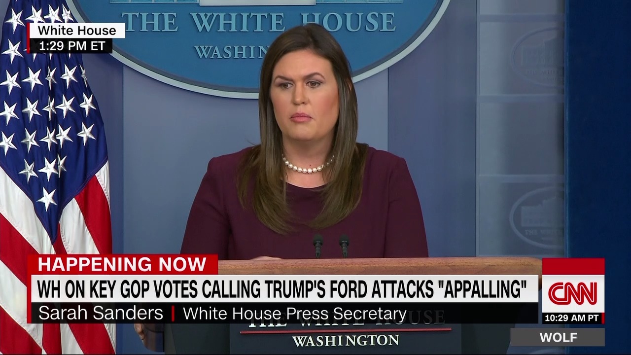 Follow the White House press briefing