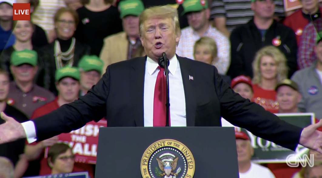 Live: President Trump holds rally in Iowa