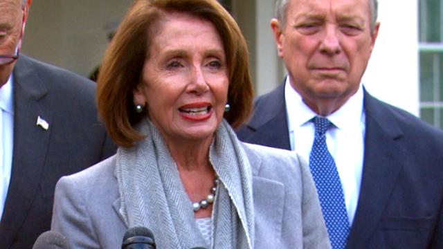 Pelosi Calls Trump A “petulant President”