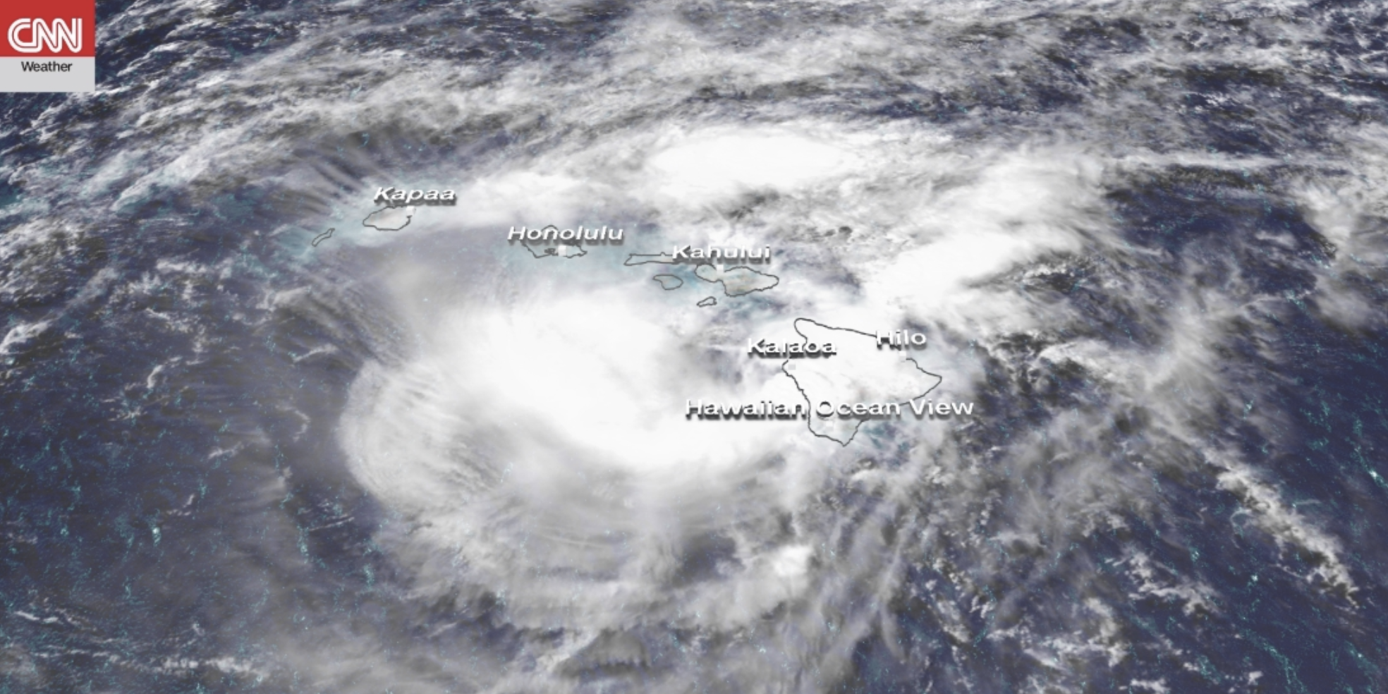 Live updates Powerful hurricane races towards Hawaii