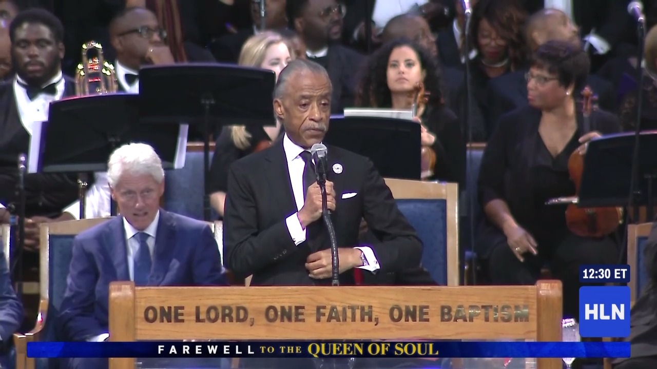 Al Sharpton Criticizes Trump For Saying Franklin Worked For Him 8519