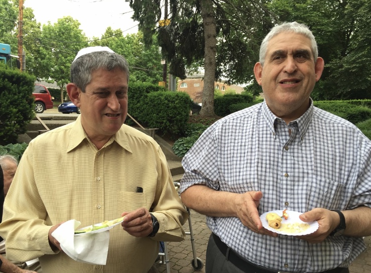 Brothers David Rosenthal (left) and Cecil Rosenthal were killed in the shooting on Saturday.