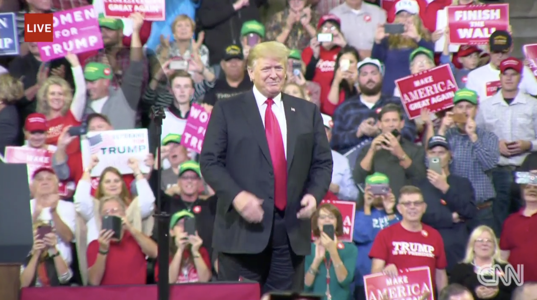 Live President Trump holds rally in Iowa