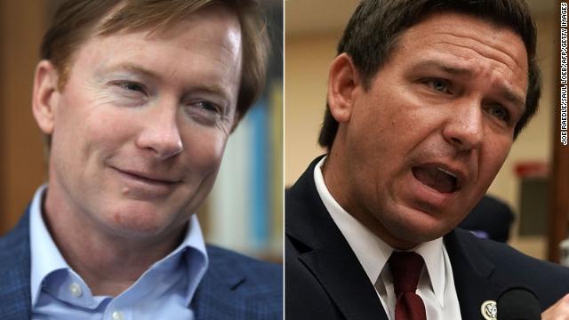 Republicans Adam Putnam and Ron DeSantis are both running for Florida governor.