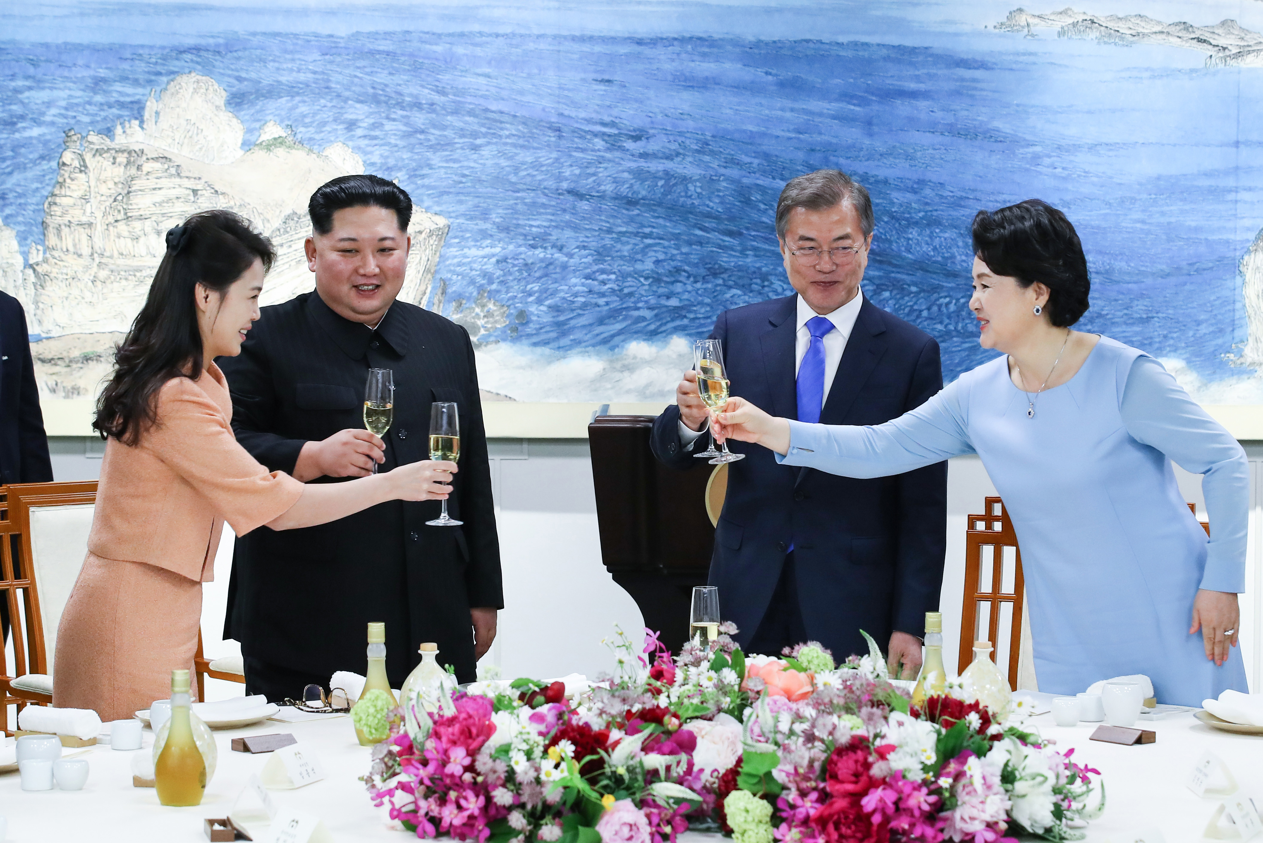 KOREA SUMMIT PRESS POOL/AFP/Getty Images
