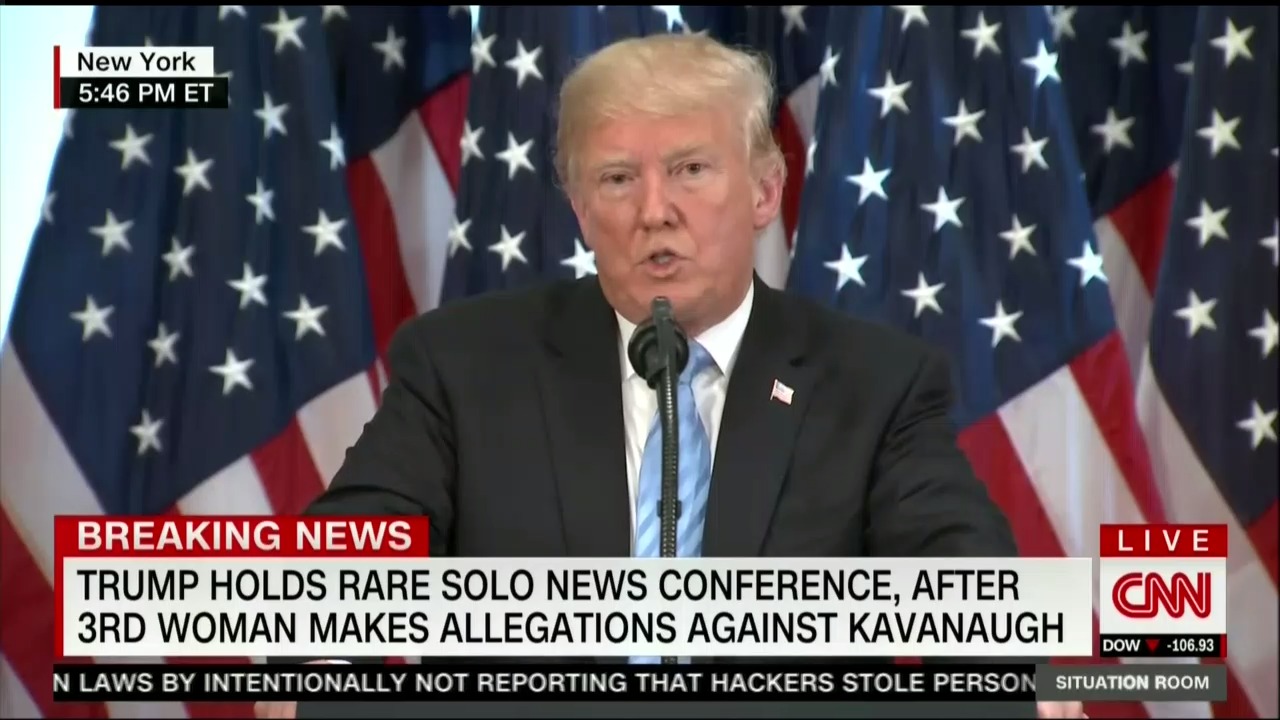 president trump press conference today live