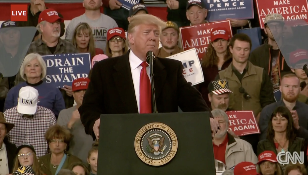 Live Updates: President Trump Holds A Rally In Montana