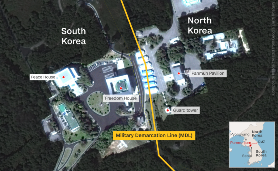 Joint Security Area - Mega North Korea Map
