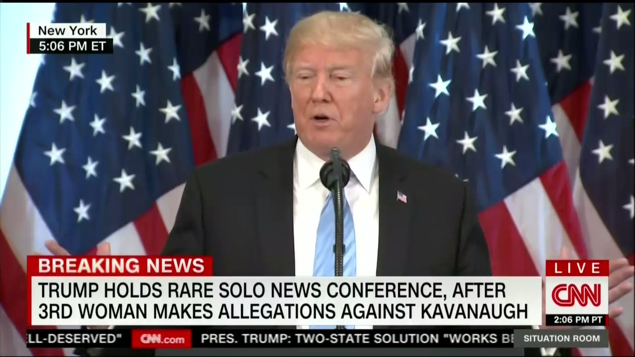 President Trump On Kavanaugh Allegations These Are All False To Me 