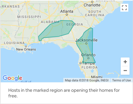 zone florida map wind hurricane cnn destruction aftermath updates michael live