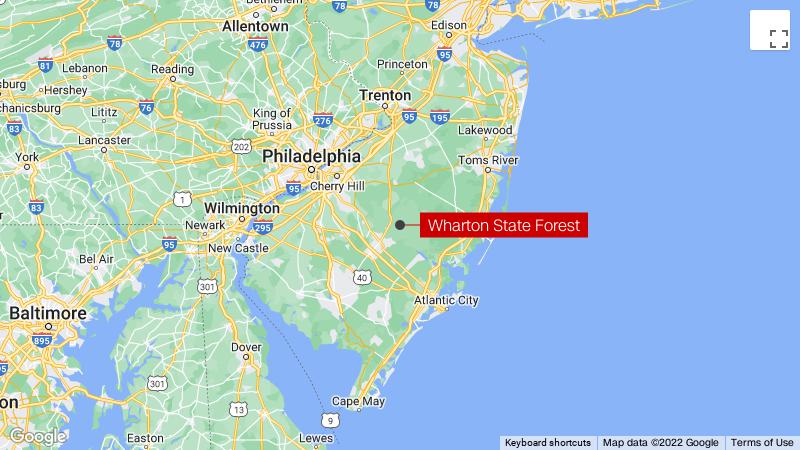 Wharton State Forest Map Wharton State Forest Fire: Wildfire In Southern New Jersey Grows To About  12,000 Acres - Cnn