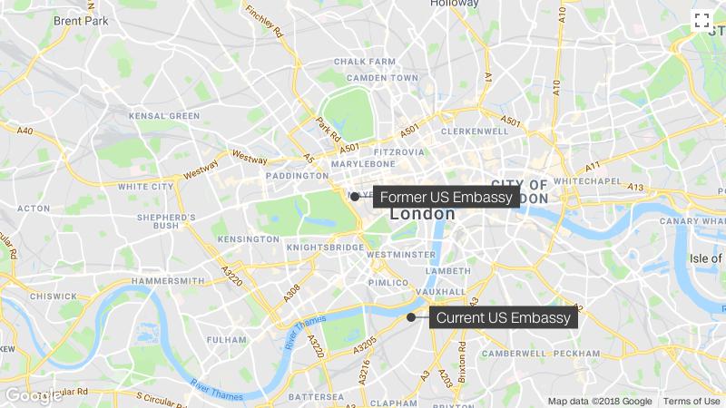 President Trump Cancels London Visit Over Bad Embassy Deal Cnnpolitics