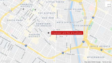 Los Angeles Explosion Three People Injured Two Critically Cnn