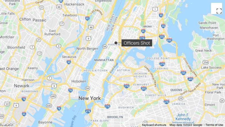 NYPD officer killed, another wounded responding to domestic incident in Harlem, 官员说