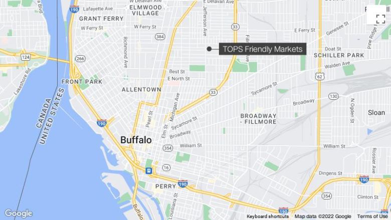 Suspect in custody after multiple people shot at Buffalo supermarket, sê die polisie