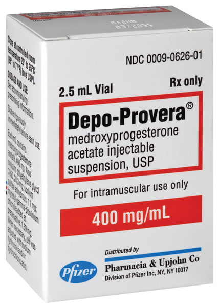 birth control depo-provera box