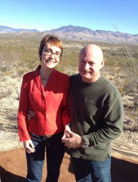 Gabrielle Giffords and Mark Kelly