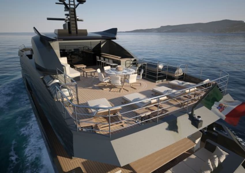 Hybrid Superyacht Spares No Luxury