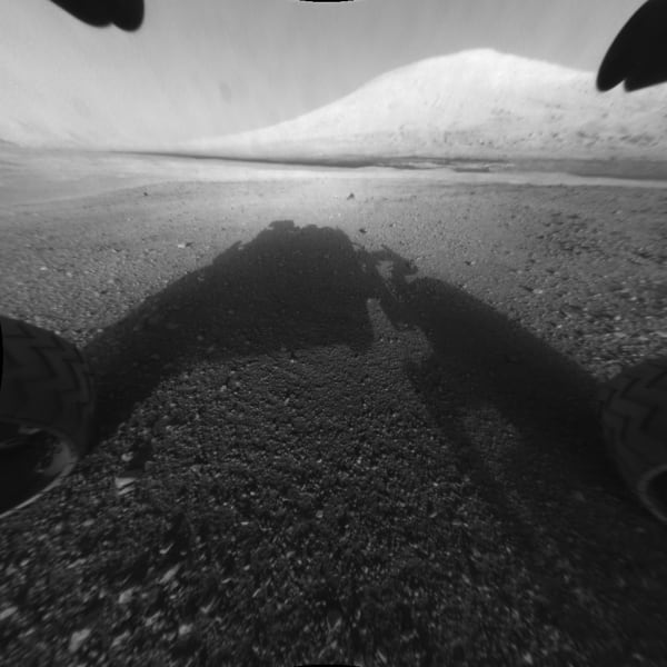 Mars Curiosity Rover Mount Sharp