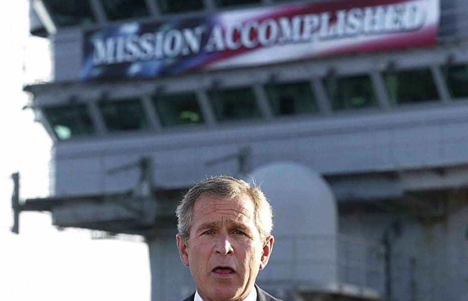 Mission Accomplished Bush