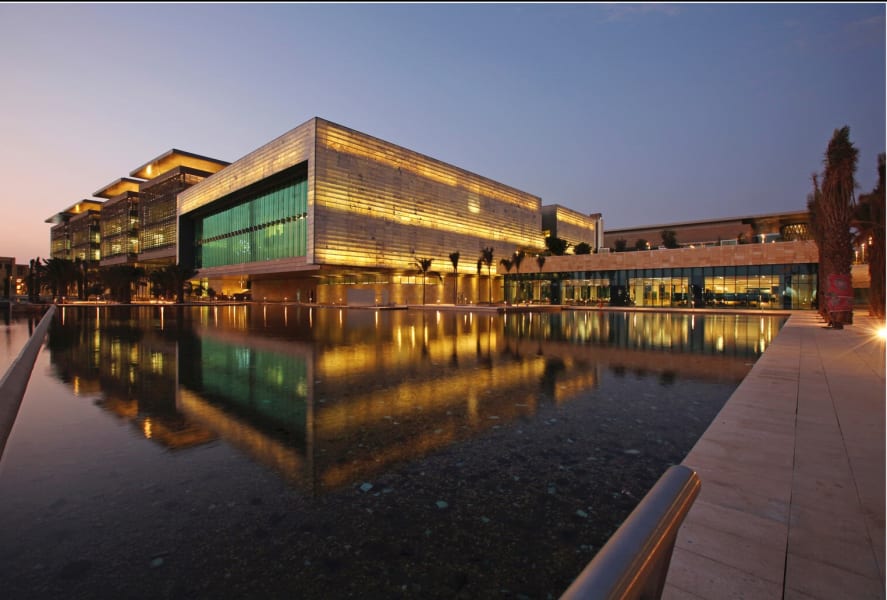 sustainable building King Abdullah University Saudi Arabia