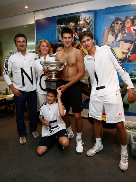 Djokovic's family values