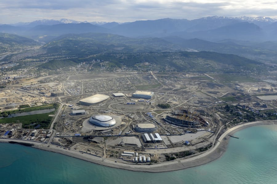 sochi aerial view