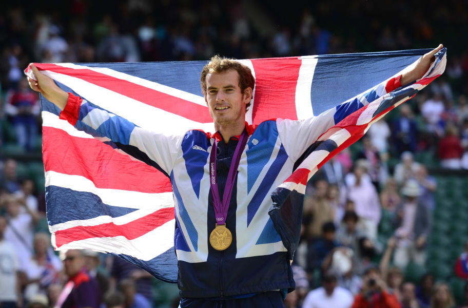 Andy Murray union jack