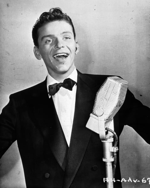 teen idols Frank Sinatra