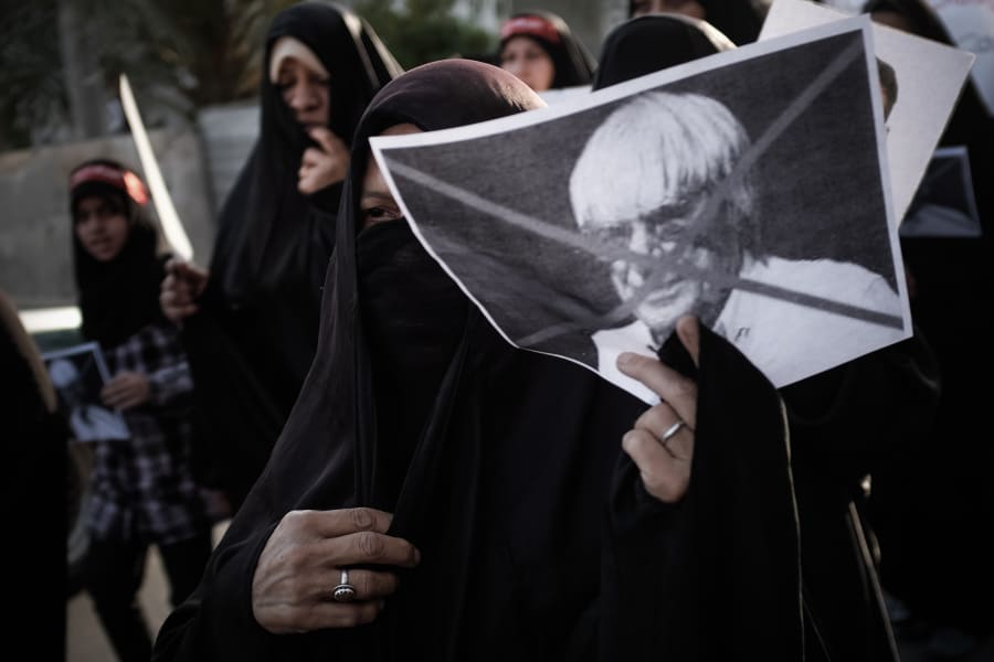 ecclestone bahrain protest