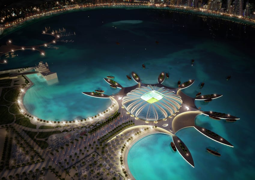 Football qatar stadium 5