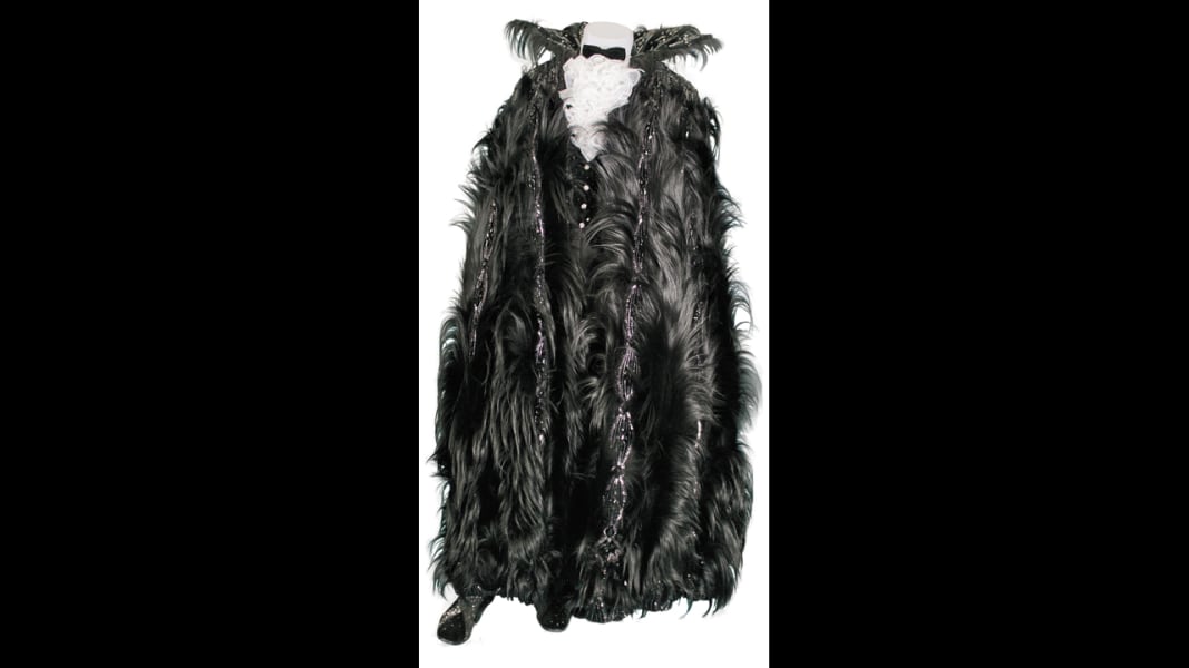 15_p87 Black Upside-Down Monkey Fur Cape.jpg liberace