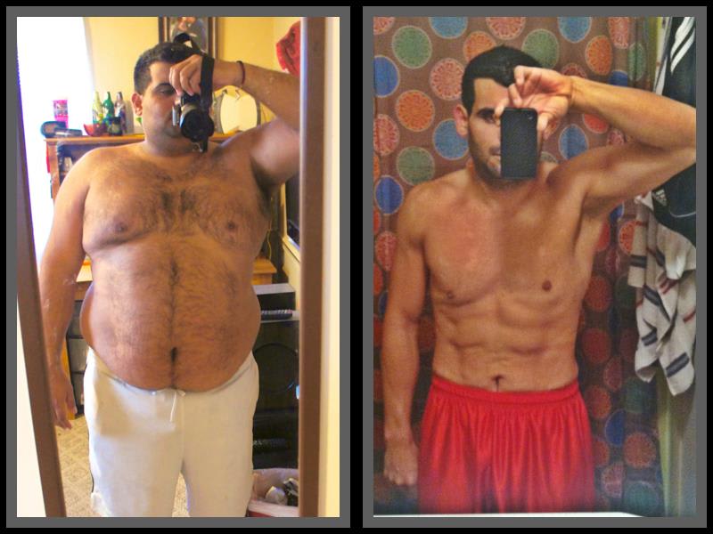 At 310 pounds, he embarked on a new diet and exercise... 