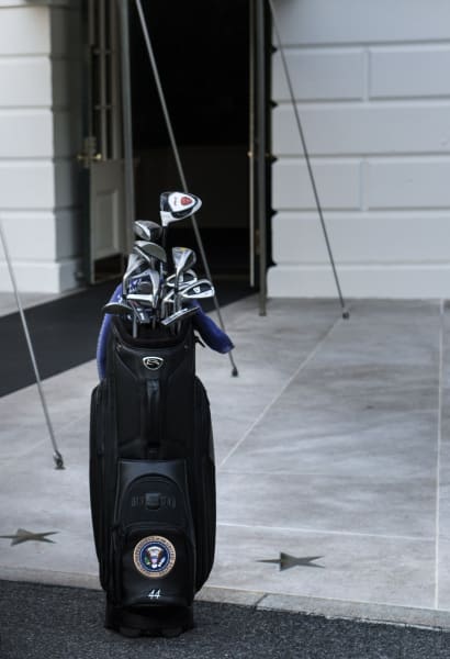 Obama re election golf