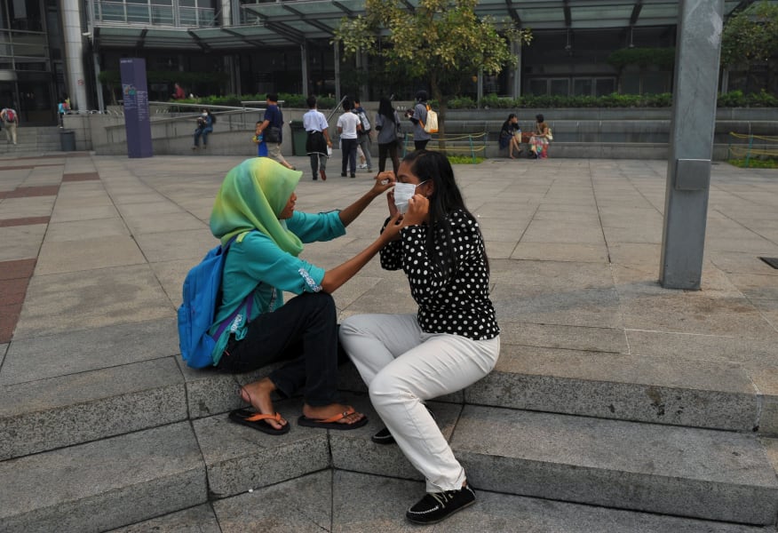 Malaysia smog mask
