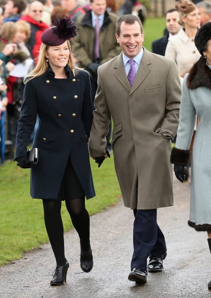 Autumn Phillips and Peter Phillips