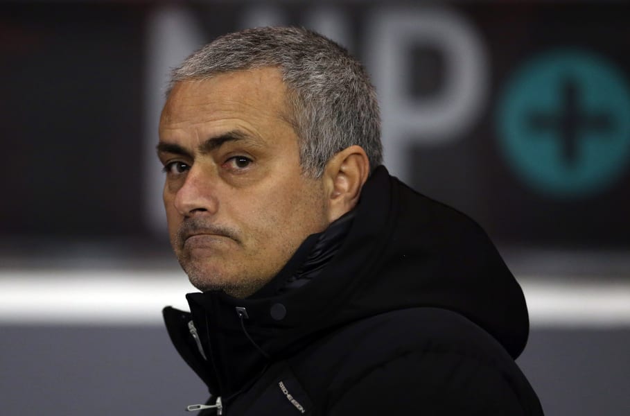 Mourinho frown