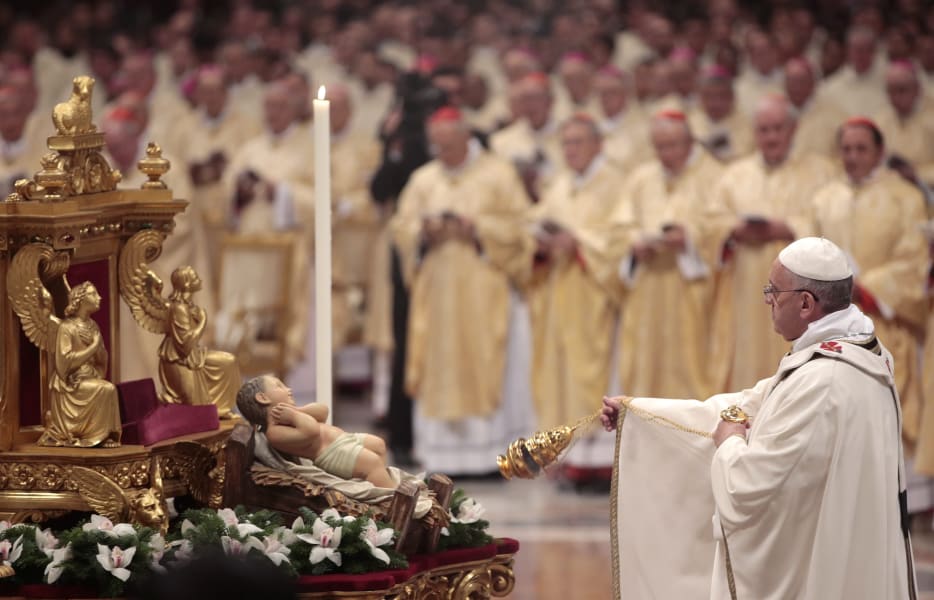 Pope Francis First Christmas As Pope