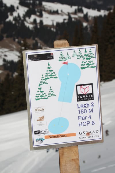 snow golf gstaad map