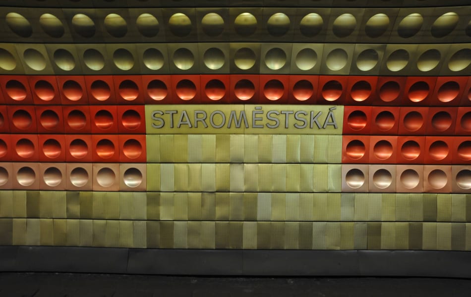 beautiful european metro stations staromestska prague