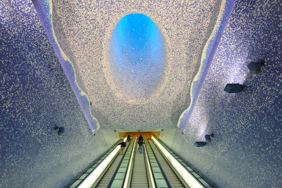 beautiful european metro stations toledo 2