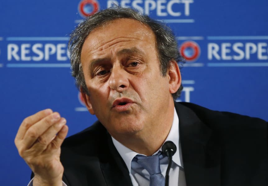 michel platini uefa goal line technology