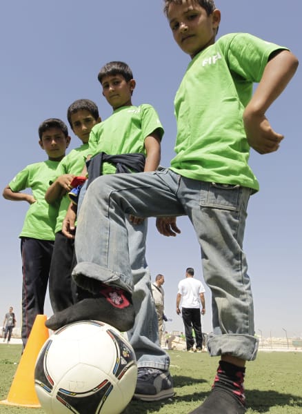 zaatari football 4